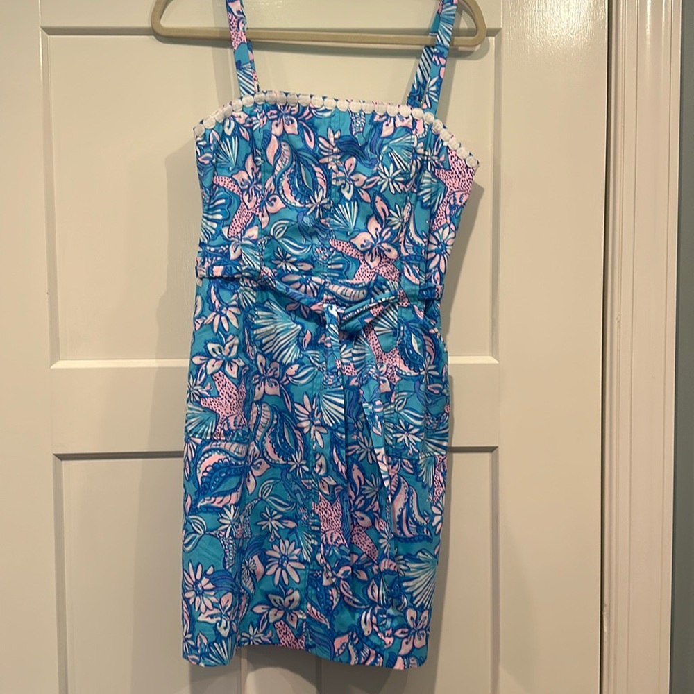 BNWT Lilly Pulitzer Kensington Stretch Cotton Dress